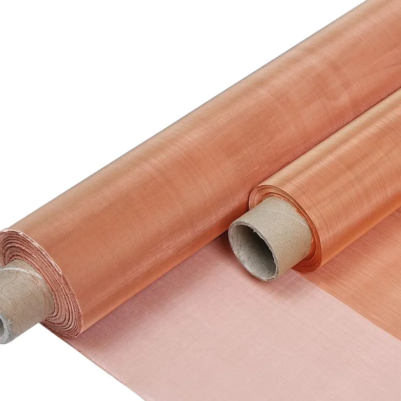 Electronic signal Shielding Red Copper Wire Mesh