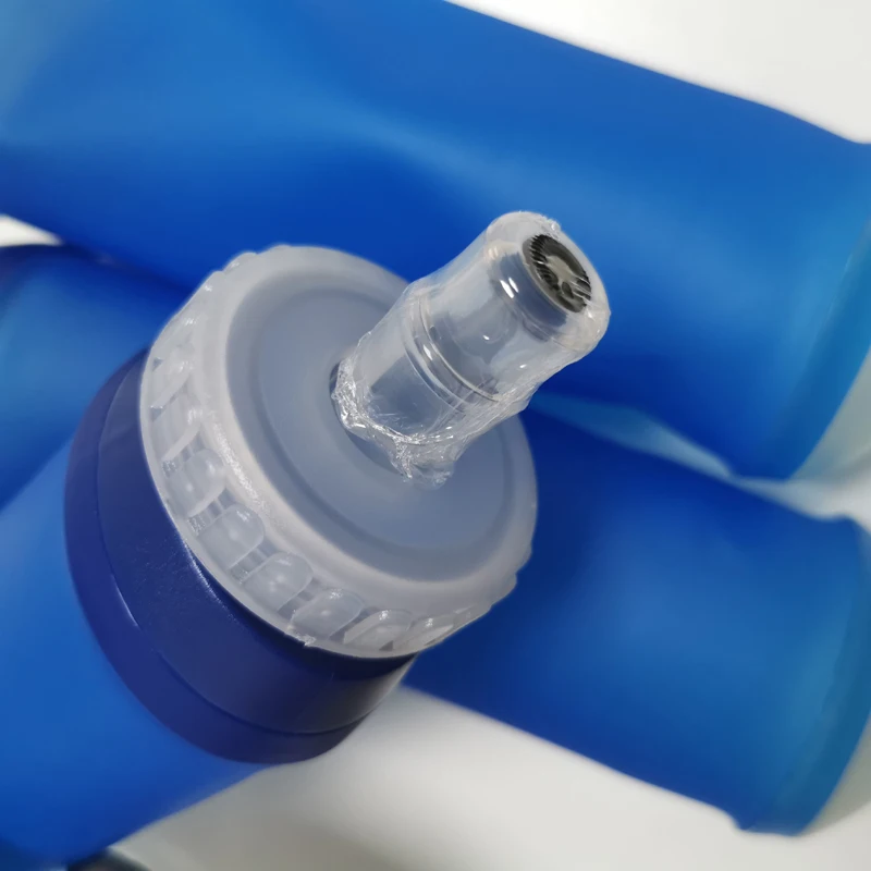 Custom soft flask 500ml round bottom soft water bottle for running vest