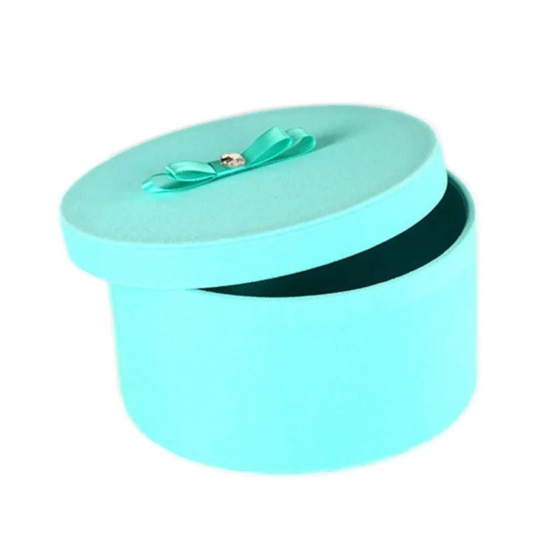 Manufacturers Corrugated Round Gift Paper Hat Box Paper Round Flower Gift Packaging Box Wholesale
