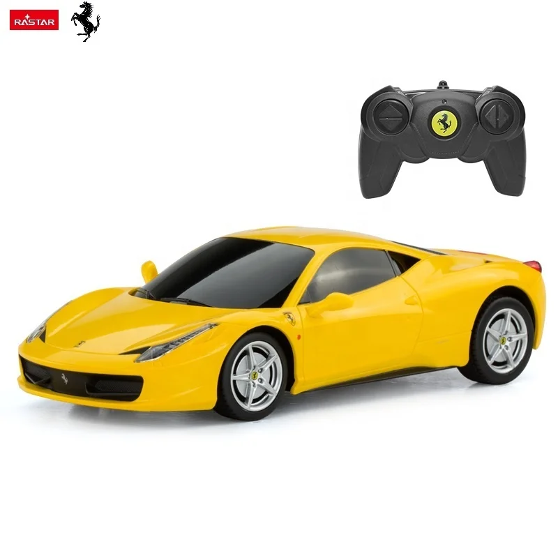 RASTAR 1/24 Ferrari 458 Italia Радиоуправляемый автомобиль Высокая скорость 2 4 г пульт дистанционного управления 4-канальный гоночный маленькая модель игрушка для детей