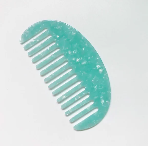 Korean Fashion Acetate Anti-static Massage Hair Combs Colorful Hairdressing Comb Hair Brush For Women Girls Hair Styling Tool