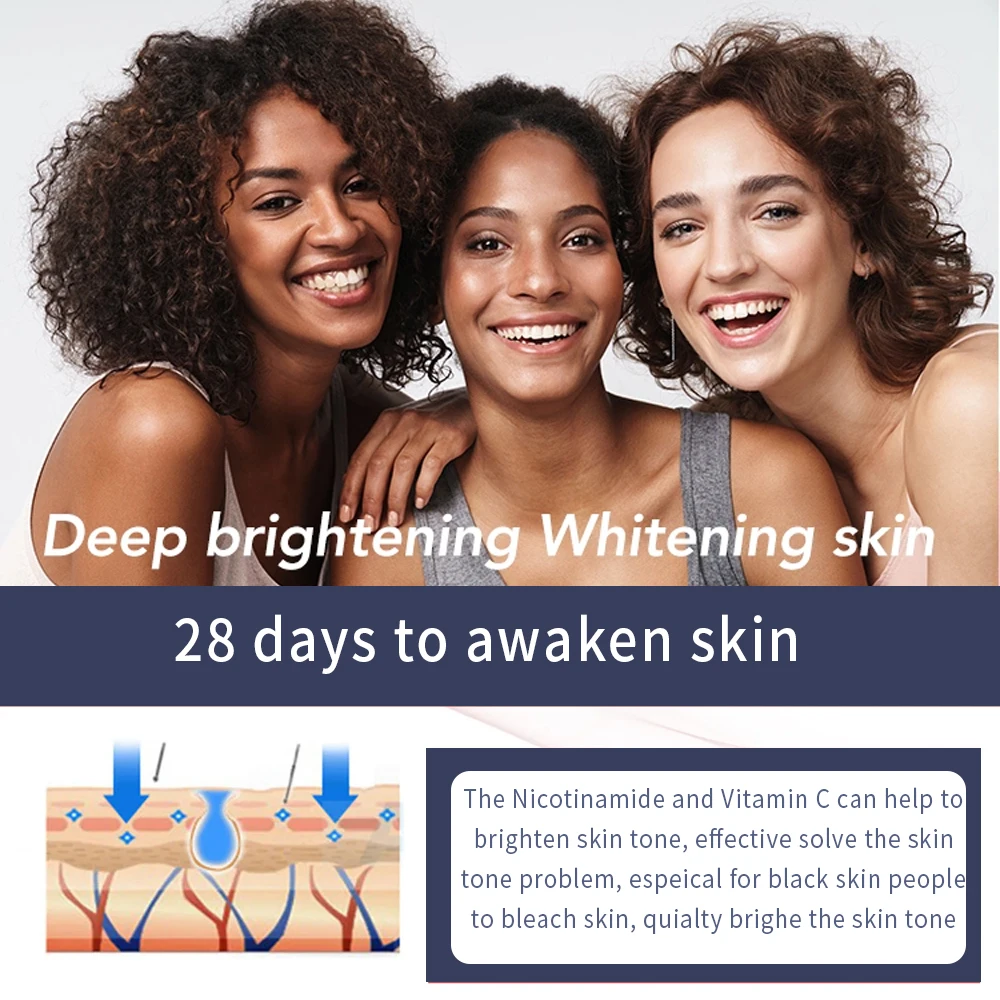 Korean Organic Skin Moisturizer 14-Day Glutathione Alpha Arbutin Face Whitening Cream White for Sensitive Skin Lightening