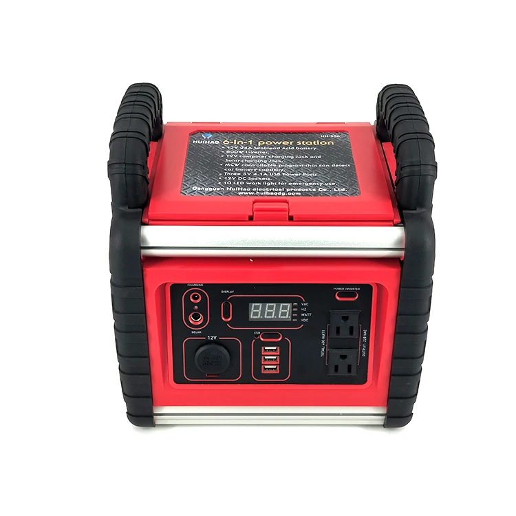 Hot sales  portable solar generator power station 220V 400W for home and outdoor use power station