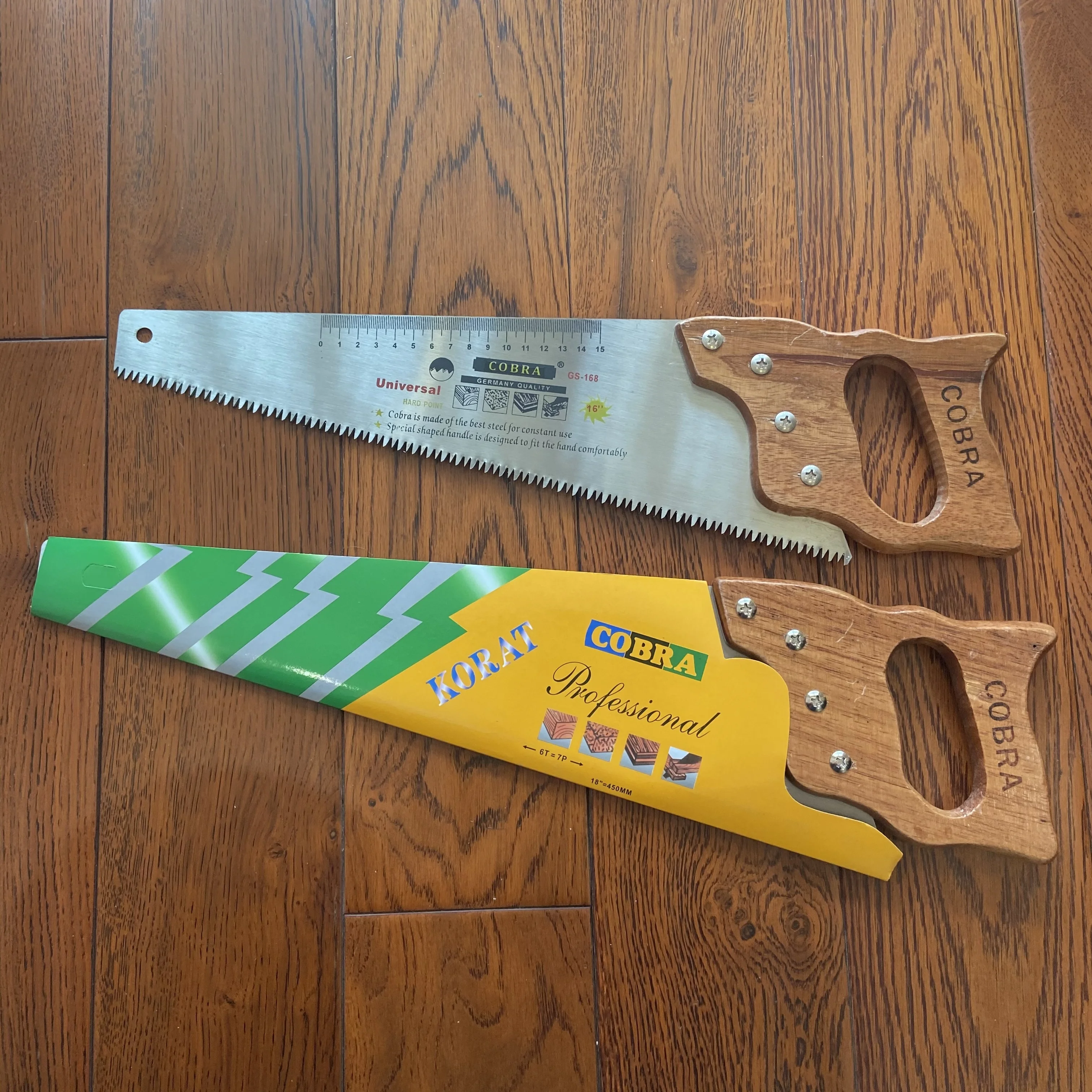 3D sharpening teeth cob ra hand saw ( wooden handle )best quality low price for Bangladesh