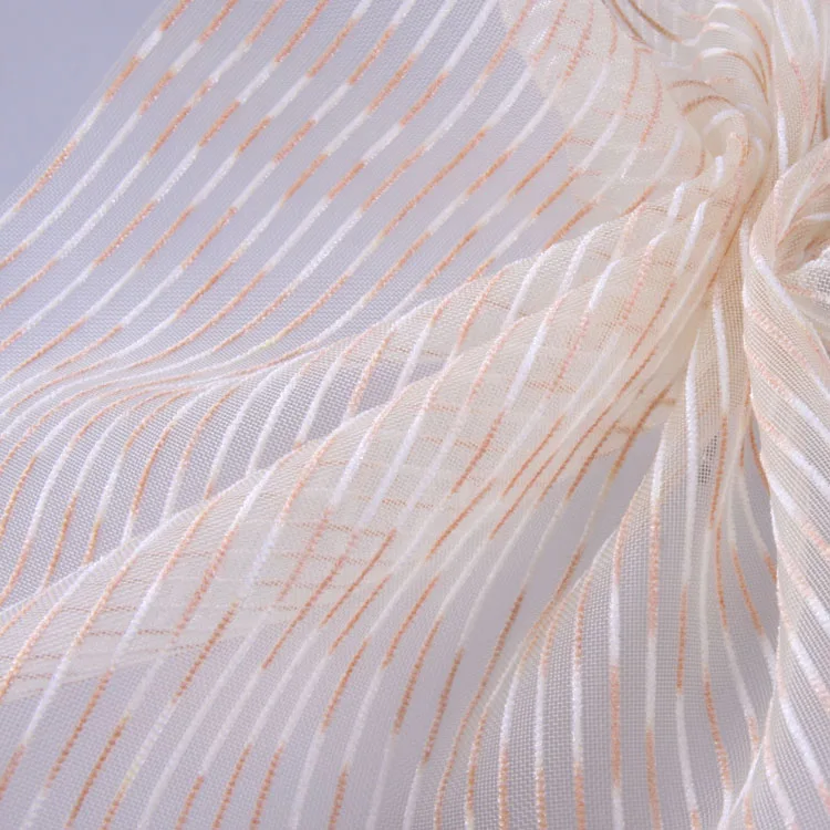 Brown Polyester Nylon Mesh Tulle Crinoline Fabric for Lady Fashion Cosmetic Bag