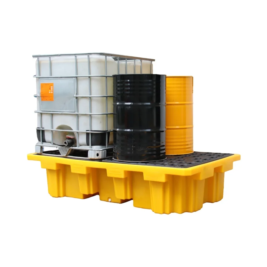 For Oil Spill Control Stackable Nestableibc Ibc Spill Pallet Container