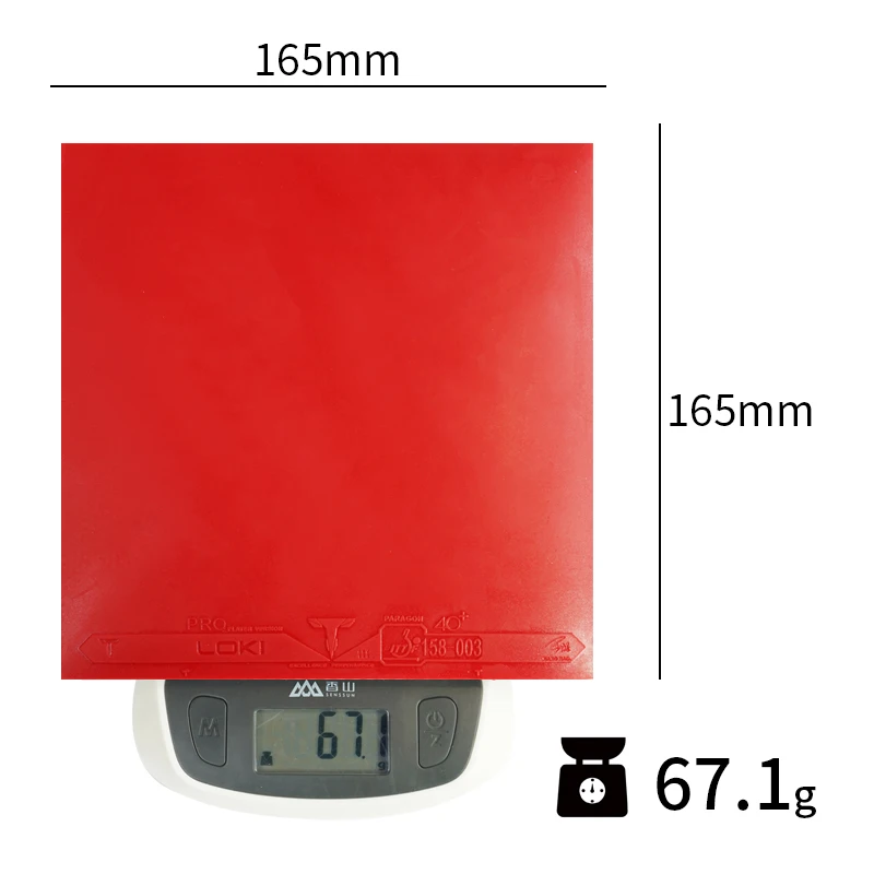 LOKI  T3 Non- tacky table tennis rubber sheet rubber for table tennis racket
