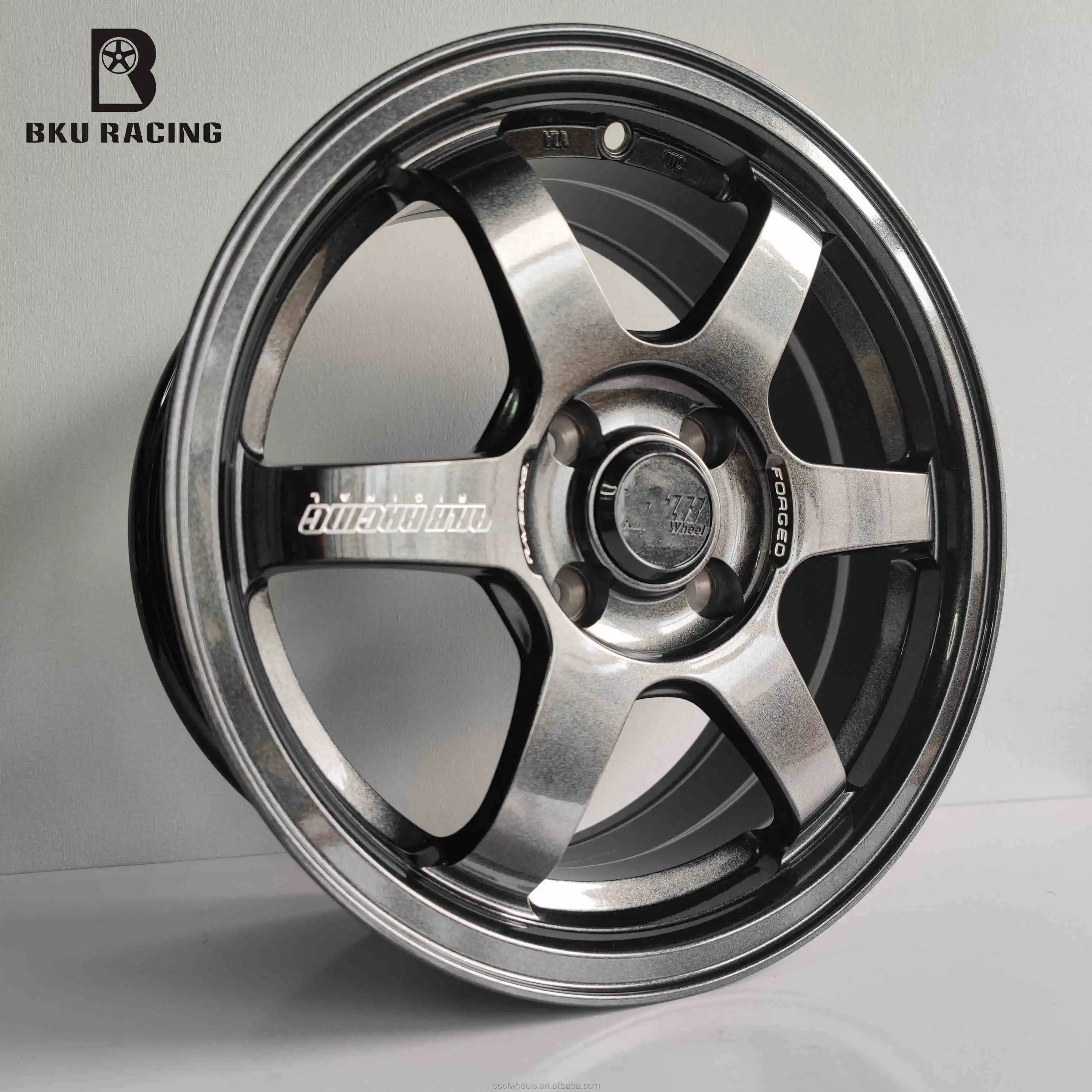 Bku racing passenger car wheels 15 16 17 18 inch 4x100 5x114.3 wheels for volk racing rims TE37 wheels civic jazz GK5 brz gt86 (1600683128842)