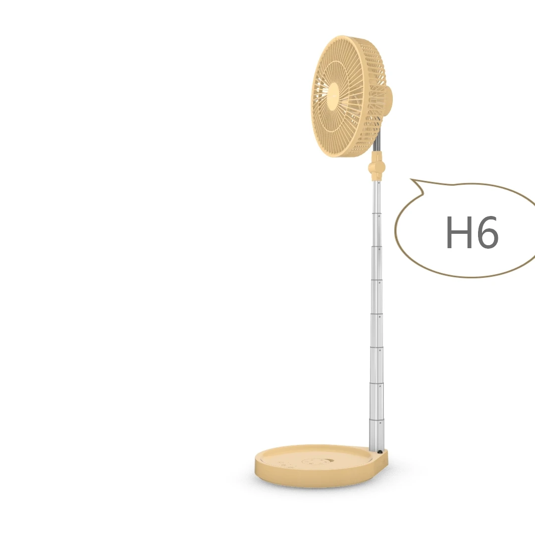 Hebron Solar mini wireless usb charging water spray air cooler portable with led light telescopic fan custom folding fans