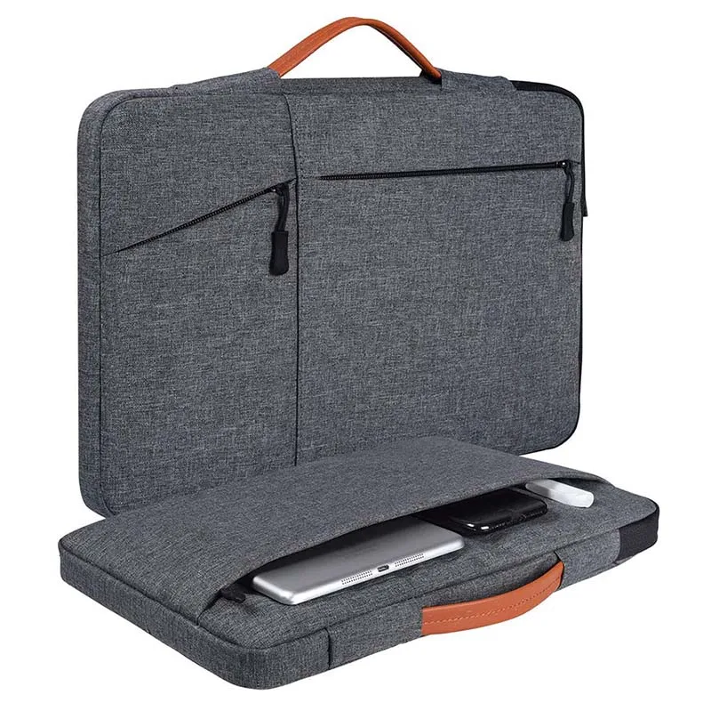 14-15 inch Waterproof Laptop Briefcase Bag ,slim laptop sleeve with handle for macbook pro  Dell , HP ,  Notebook Bag Case