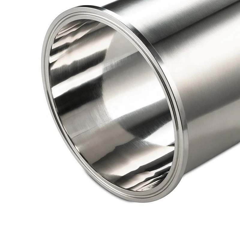 Sanitary SS304/316L  Tri Clamp Spools For Extractor Stainless Steel Column Tube