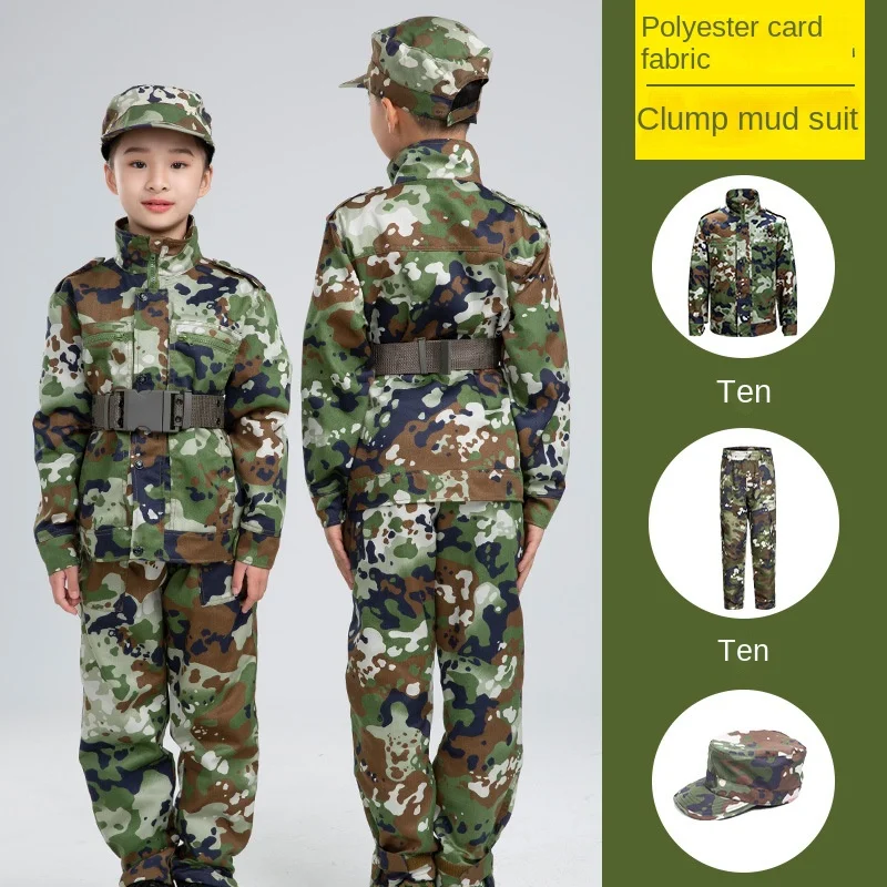Camouflage Hunting Clothes Hiking Set Men Camo Training Clothing Camping Uniform Suit