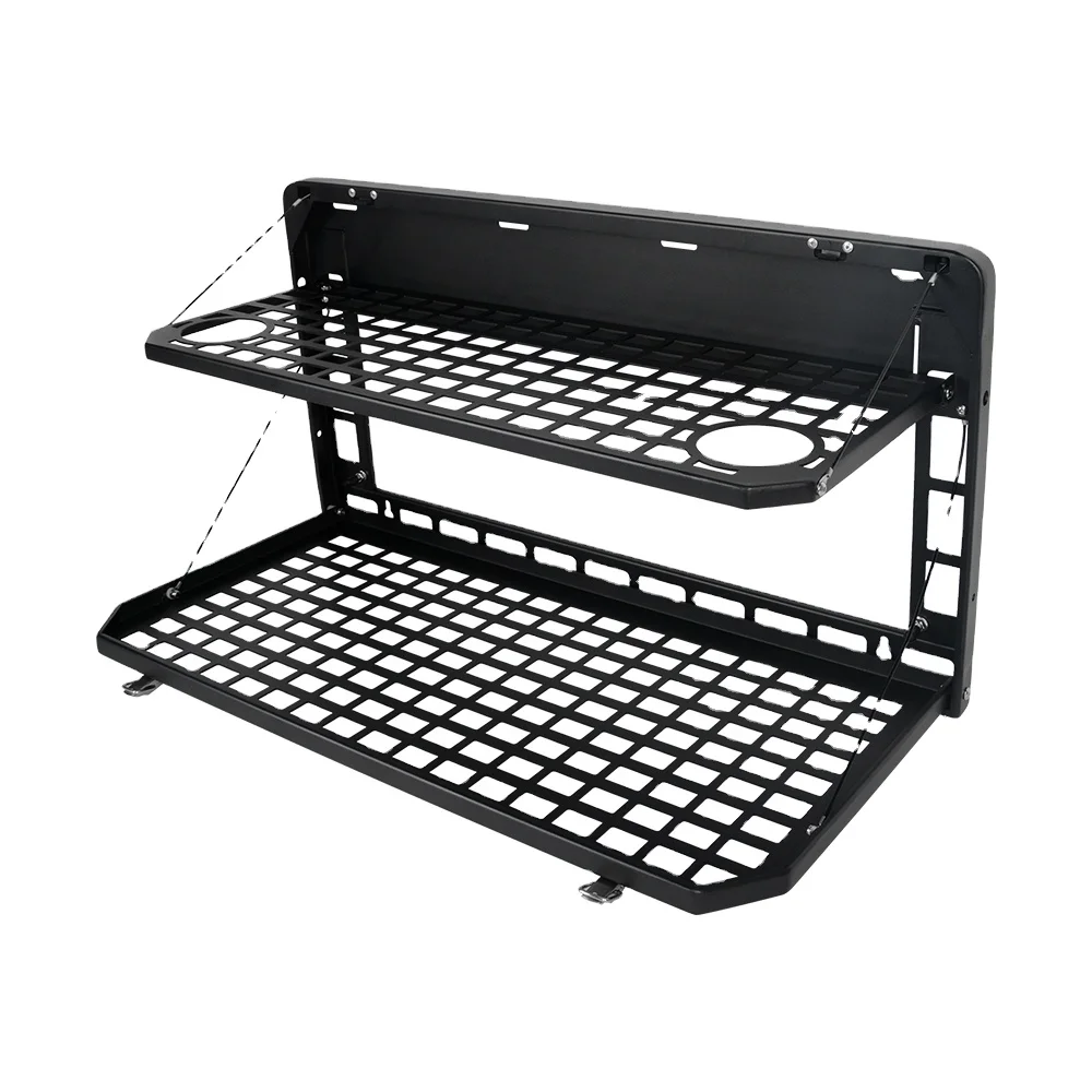 Maiker Double Tailgate Table For Ford Bronco Manufacture Accessories 4x4 Offroad Rear Door Frame Table For Bronco