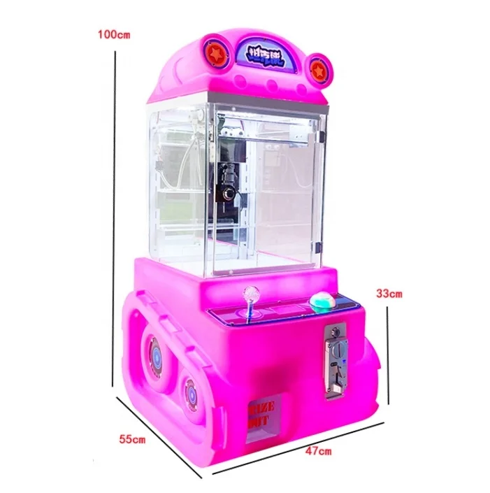 Original factory directly sale tankman mini claw machine toy crane machine