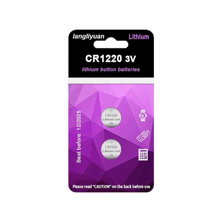 cr 1220 3v coin lithium button cell cr1220 batteries