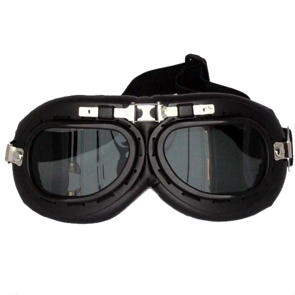 Racepro Motorcycle Riding Glasses Global Vision Eliminator Padded Motorcycle Goggles Clear Smoke Yellow Lens
