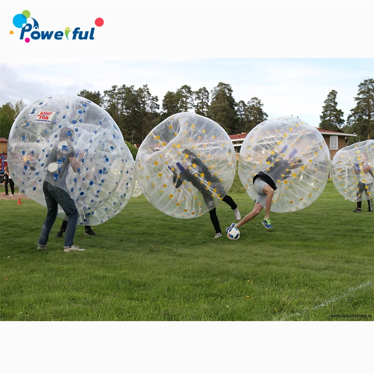 Customized human inflatable bubble soccer football inflatable bumper ball for sale