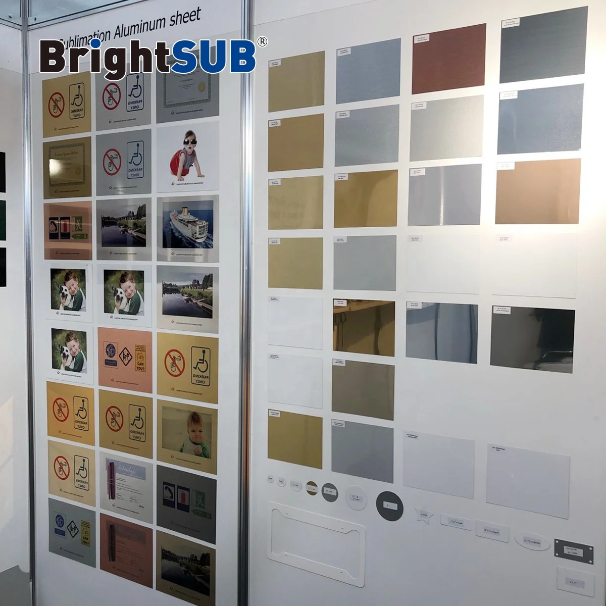SCX-SA200 Sublimation Aluminum sheet BrightSub Sublimation metal sheet photo printable blanks Heat transfer printing Aluminum