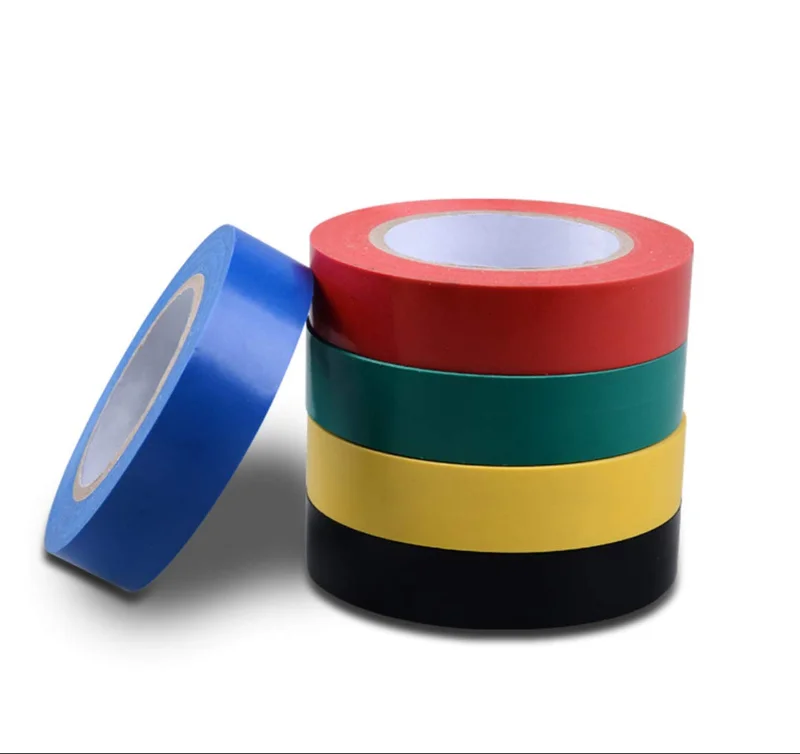 
17mm*10yards China Gold Suppliers Safety Insulation Pvc Electrical Electric Tape black pvc adhesive tape pvc insulating tape 