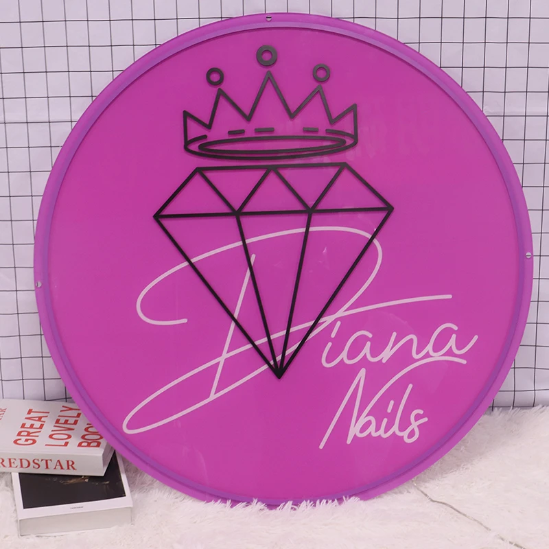 Laser Cutting Acrylic Letters Sign for Company Logo and Reception Signs Salon Sign