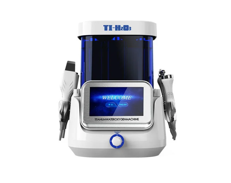 Multi-Function Beauty Equipment H2O3 Water oxygen jet peel desktop water jet cutting machine