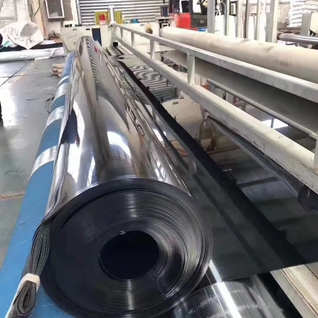 0.75mm 1.0mm 1.5mm 2.0mm HDPE Geomembrane Liner Geotextile Waterproofing Membrane