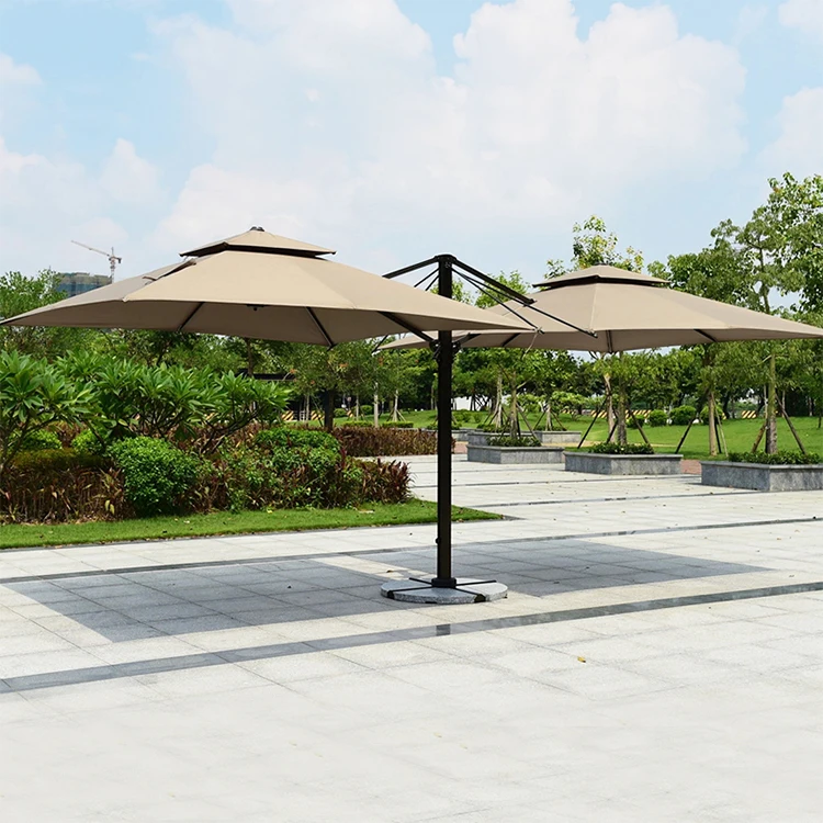 Parasol table umbrella cantilever market 3m large heavy duty commercial umbrella for tables beach