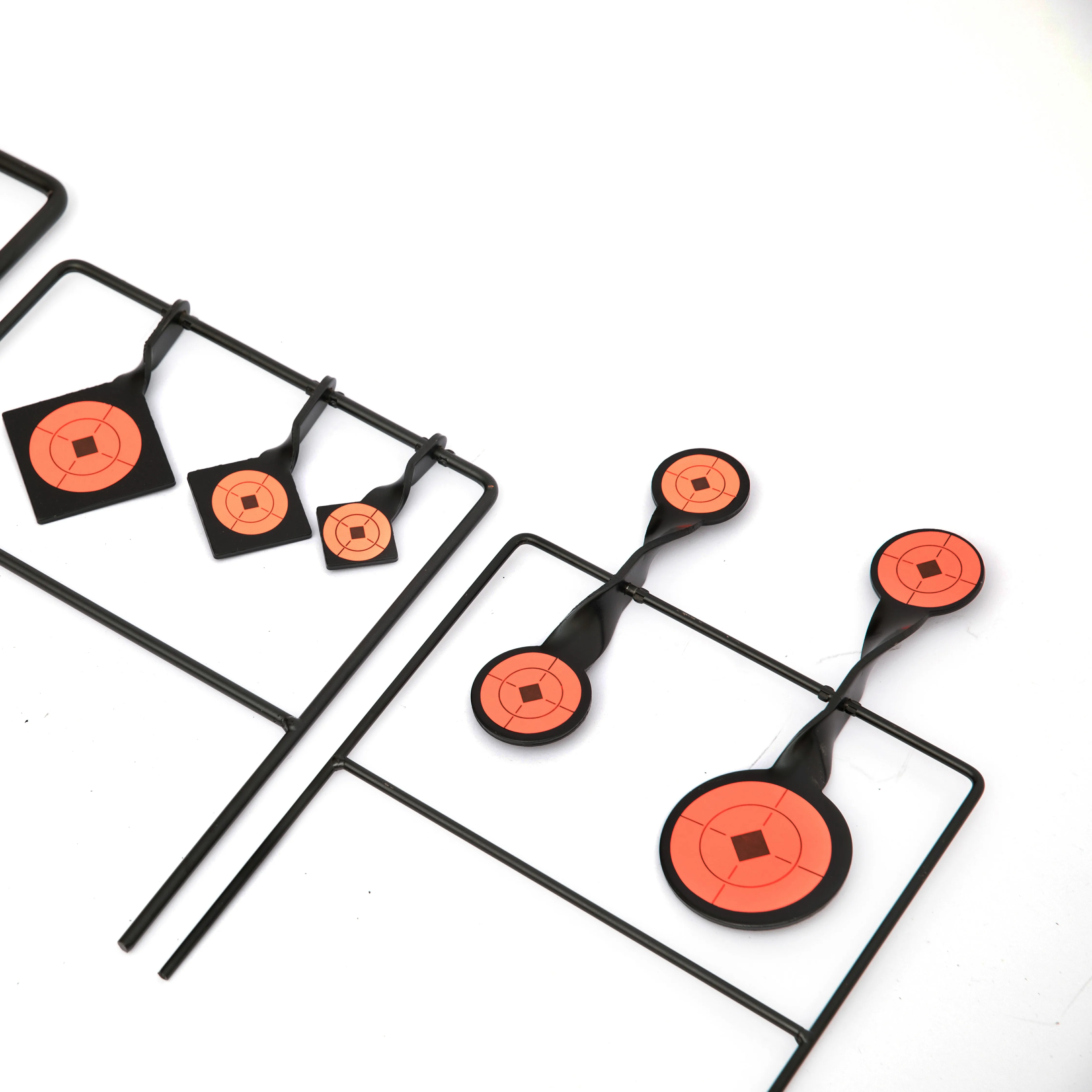 Amz Plinking Self Reset 9mm pellet Target 3 Plates shooting target