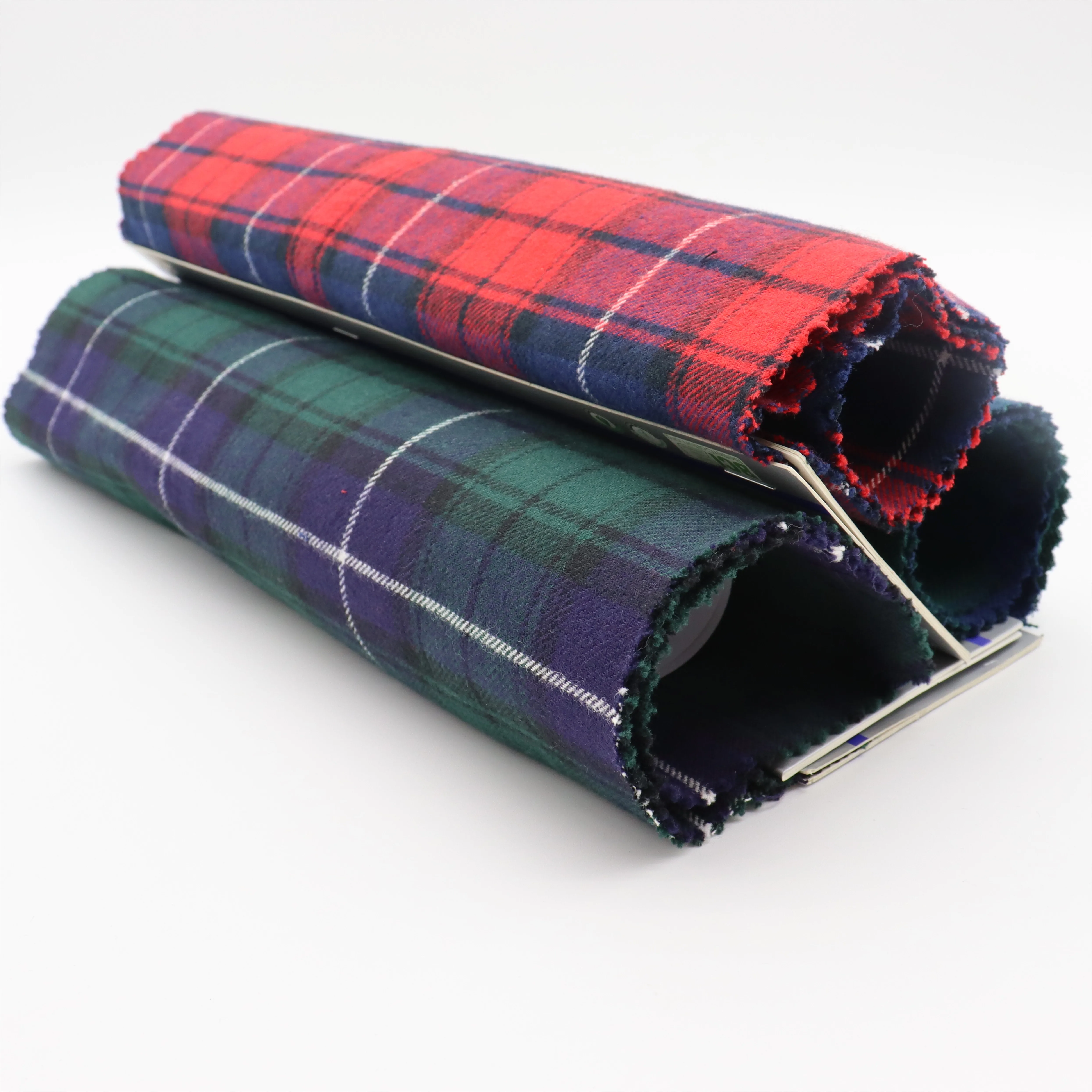 Yarn Dyed Check Fabric Yarn Dyed Plain Texile For Winter Blouse