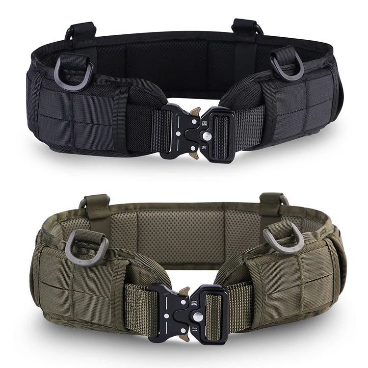 Custom Nylon holster tactical belt buckles belt Outdoor Belt Quick release Metal Buckle