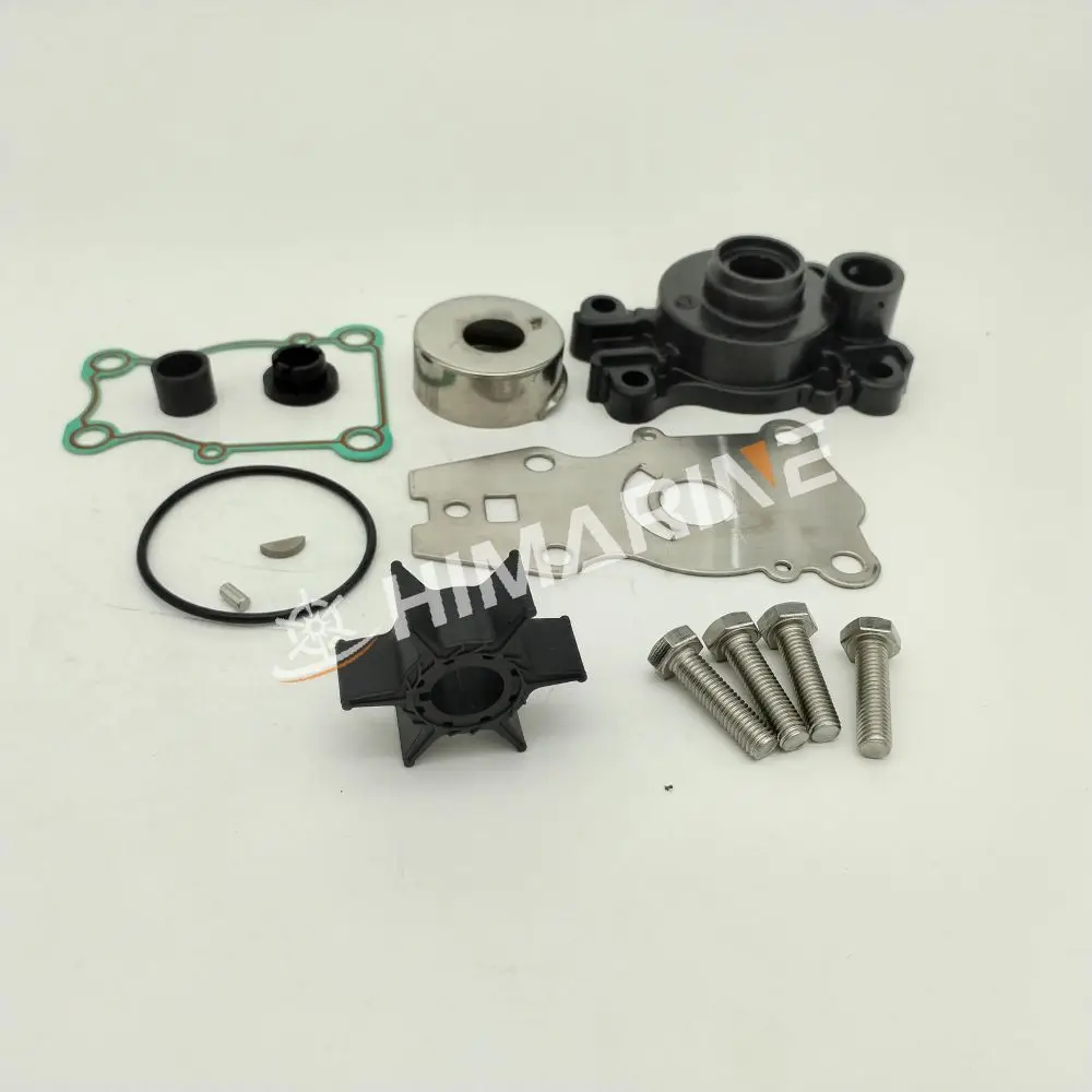 Outboard Spare Parts 66T-W0078-00 Water Pump Impeller Repair Kit For Yamaha Housing 25HP 30HP 40HP