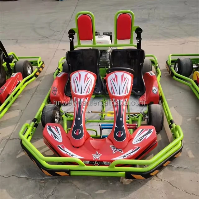 Go Kart high speed high quality Electric Double Seats 2 Seat  Gas Powered Go Kart Two Seat Go Kart for sale