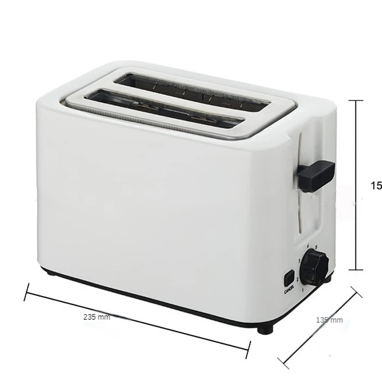 110V US plug 2 slices extra-wide electric bread toasters for kitchen