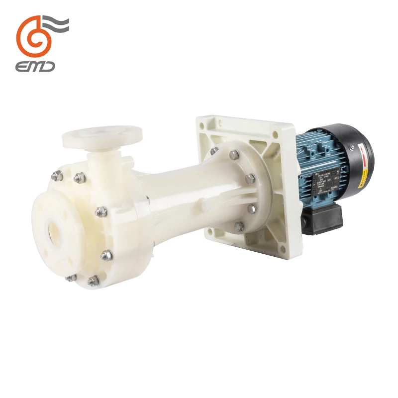 YTD series 1.5kw chemical pump corrosion resistant circulating centrifugal spray vertical pump out tank for waste gas scrubber