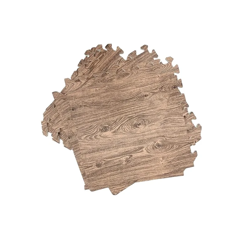 Eva Floor Printed Wood Foam Mats Non-slip Puzzle Carpets Tatami Custom Mats Playmat for Indoors