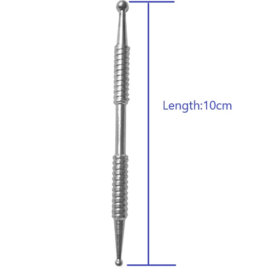 Dual acupuncture ear probe facial reflexology massager face massage tool acupuncture points detector