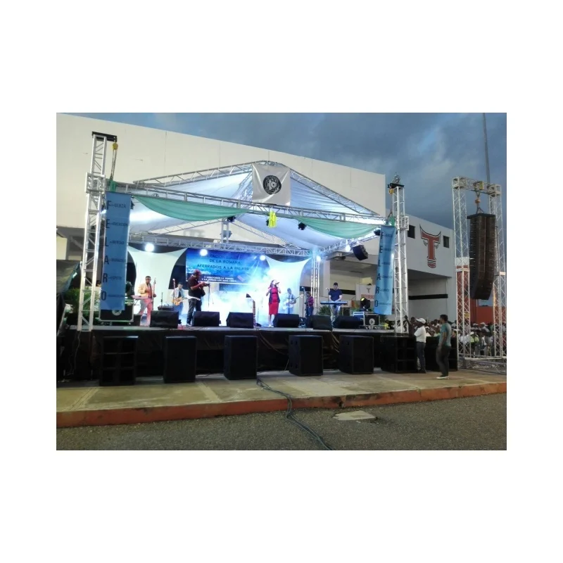 Aluminum Screw Truss Dj Truss 300x300mm 3m Stage Truss for Events
