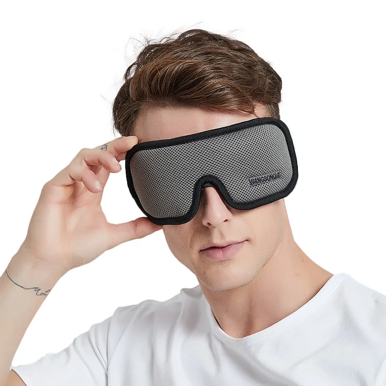 Travel sleep mask customization label Wholesale Soft material eye mask Receive bag patch shade light