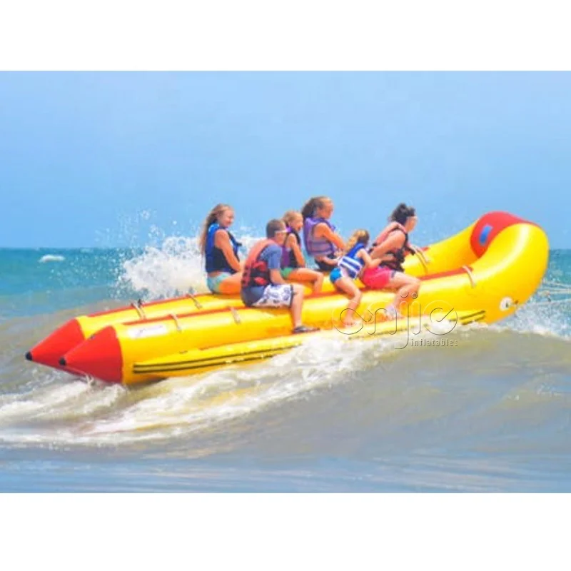10 passenger Inflatable towable water sports water games ski boat banana boat taxi boat for adults kids