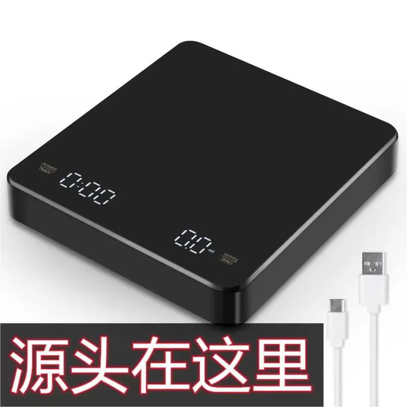 JS55 Excellent Portable Coffee Scale Custom Logo 3kg/0.1g Unit G/Oz/ml Electronic Balance Jewelry Scale Tobacco Electronic Scale