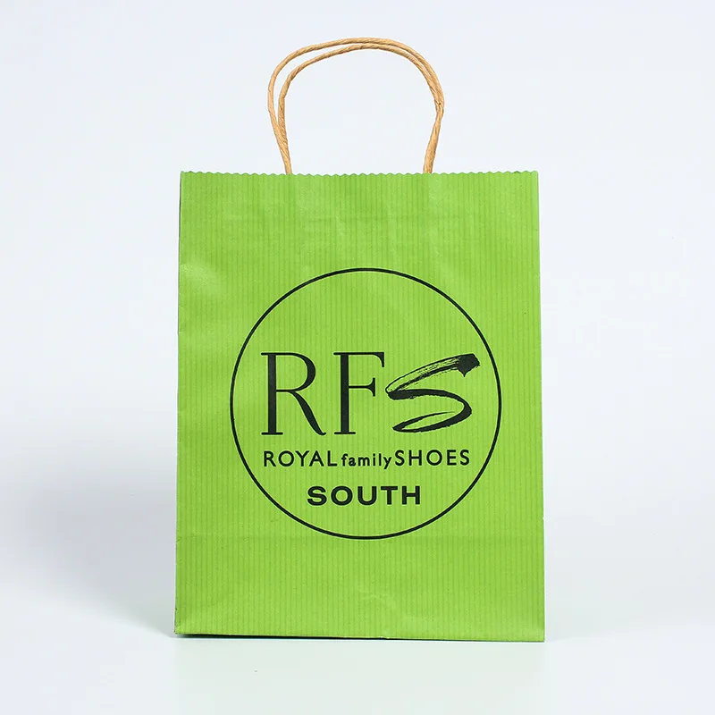 clothing lunch customized paper bag brown white black shopping packaging handle kraft paper bag takeaway gifts bag with your own