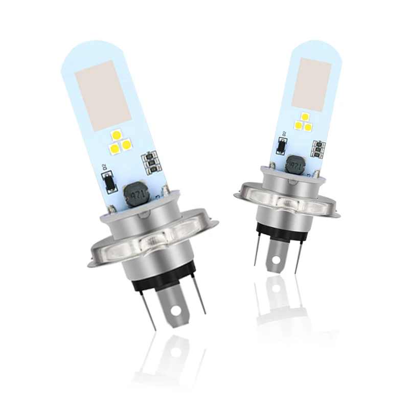 
H4 LED Motorcycle Headlight Automatic Universal Motorcycle Front Headlight 