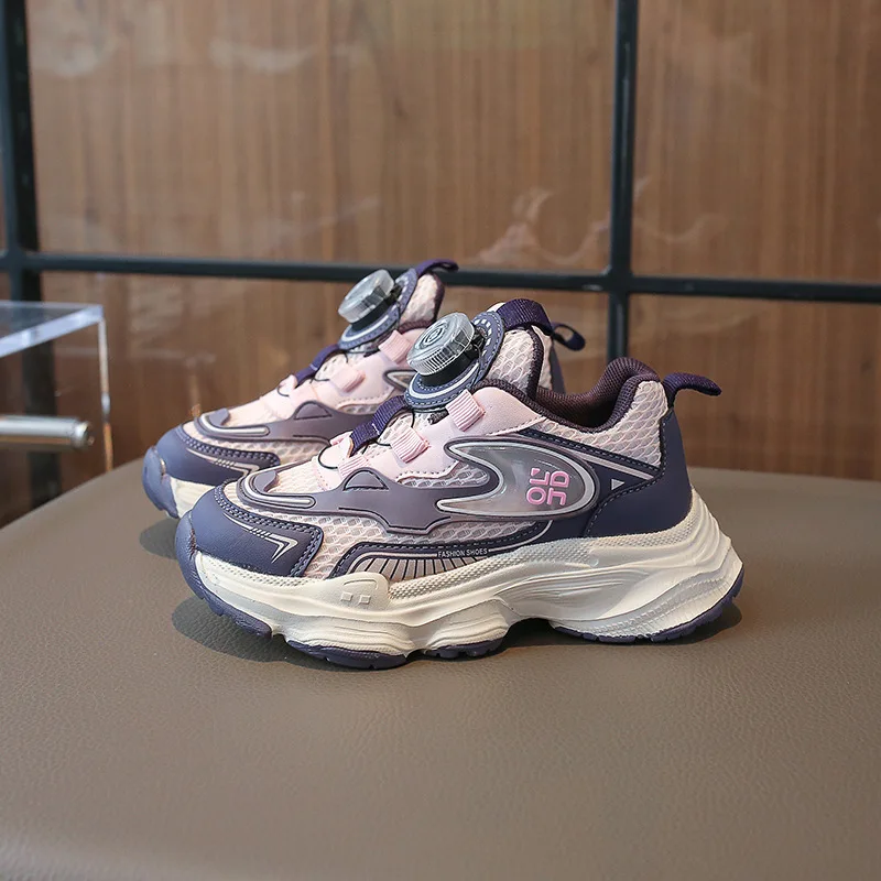 Pink sneakers for kids Casual sports shoes for girls without lace sneakers for kids.