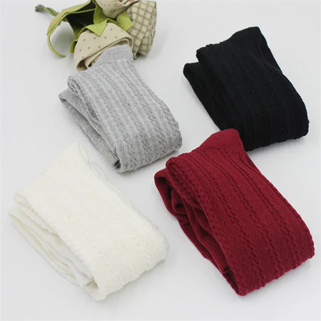 Manufacturer Custom Fashion Baby Girls Knee High Cotton Long Warm Stocking Kids Toddlers Tights Leg Warmer Stockings