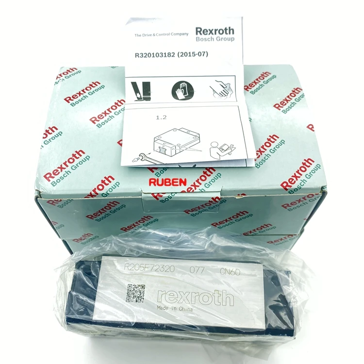 Rexroth Runner Block R165142320 Linear Carriage Bearing R165142320 Ball Rail Guide R165142320
