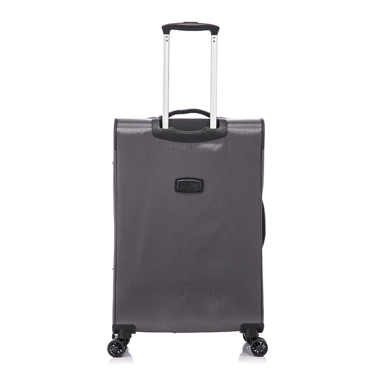 Oem Custom Lightweight Soft nylon luggage 4 Pieces 20 24 28 32 Inch Spinner 4 Wheels Suitcase Luggage Sets