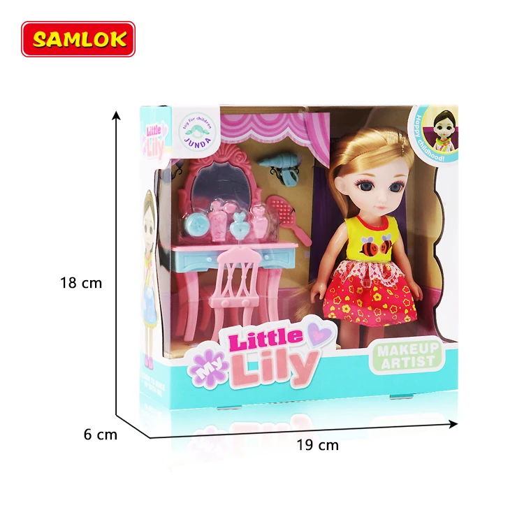 2020 new wholesale lovely 6.5 inch doll for baby