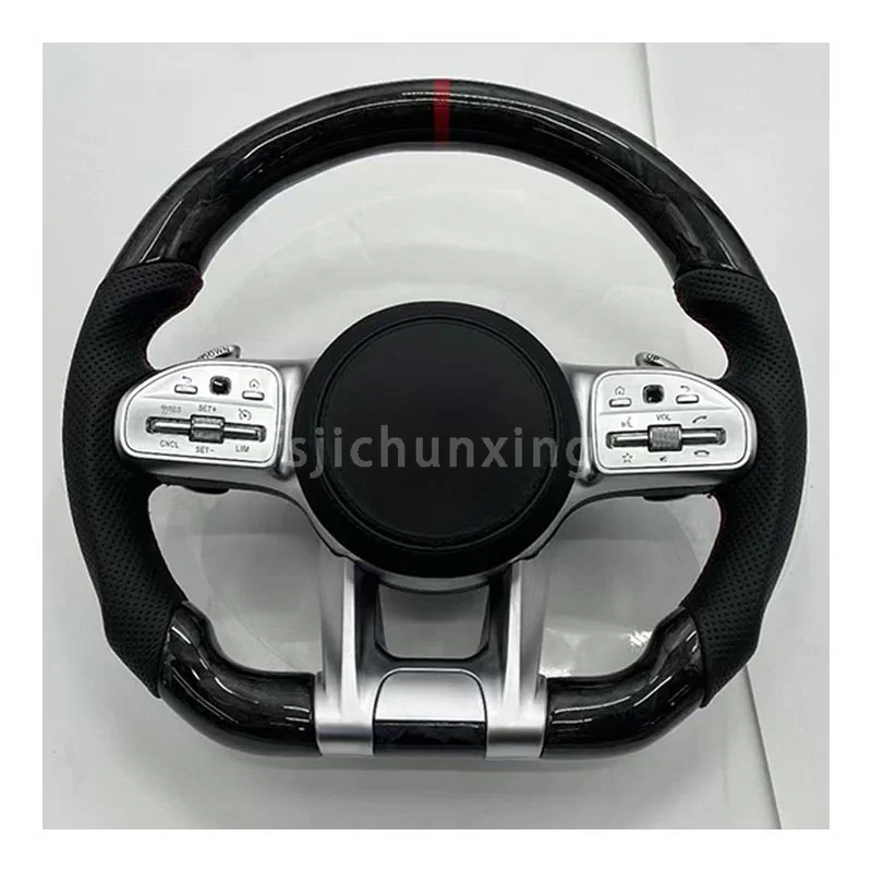 Custom Carbon Fiber Steering Wheel For BMW E30 E46 E28 E34 E39 E60 E61 E70 E71 E72 E81 E82 E84 E87 E88 E90 E91 E92 E93