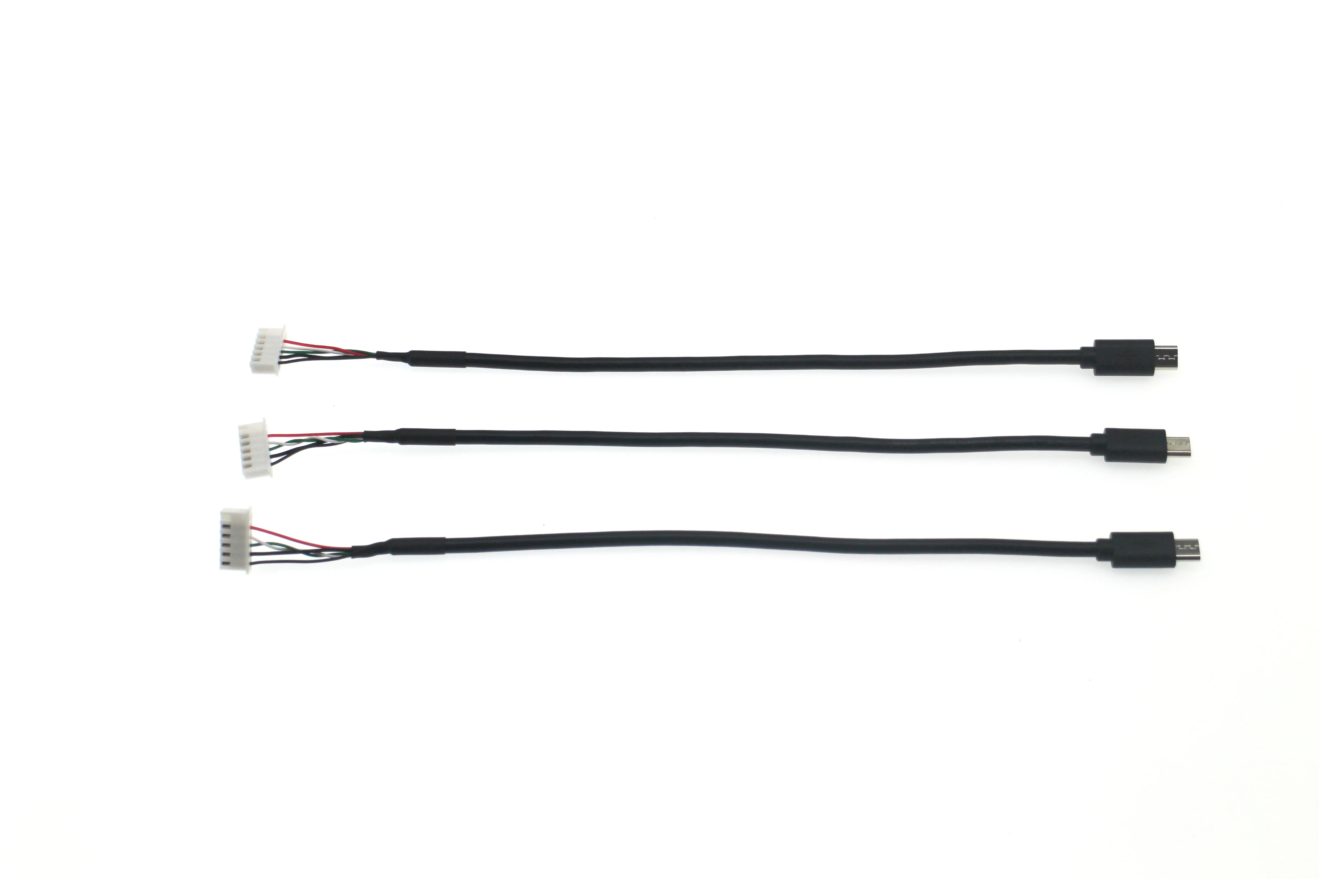 UL2725 USB 2.0 Cable to 6pin Housing Cable Micro USB 5P B Type Male Electronics Free Copper Dongguan Yigao Electronics Co. Ltd.