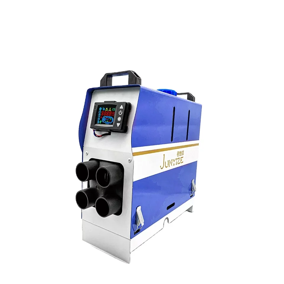 Junyize 5KW 12V Car Heater Diesel Air Heater All in One with Silencer for Car Camper Bus Trailer RV Various Diesel Vehicle